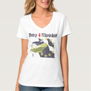Camiseta Ucrania de intersección con ucrania stop rusia sto