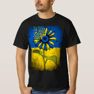 Camiseta Ucrania de la vieja Ucrania de la mariposa del gir