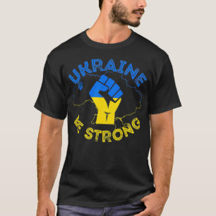 Camiseta Ucrania debe apoyar firmemente a Ucrania con Ucran