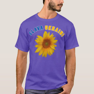 Camiseta Ucrania del girasol una Ucrania eslava 