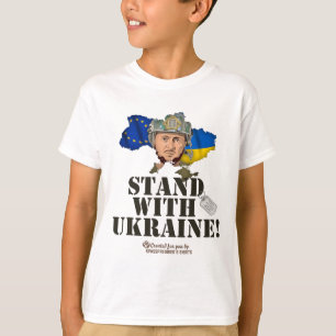 Camiseta Ucrania Europa Volodymyr Zelenskyy Apoya a Ucrania