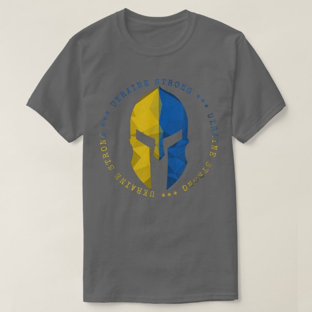 Camiseta Ucrania fuerte  (Diseño del anverso)