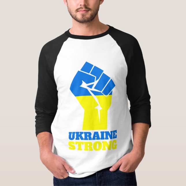 Camiseta Ucrania fuerte (Anverso)