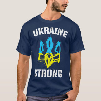 Camiseta Ucrania: Fuerza de la selección nacional de triden