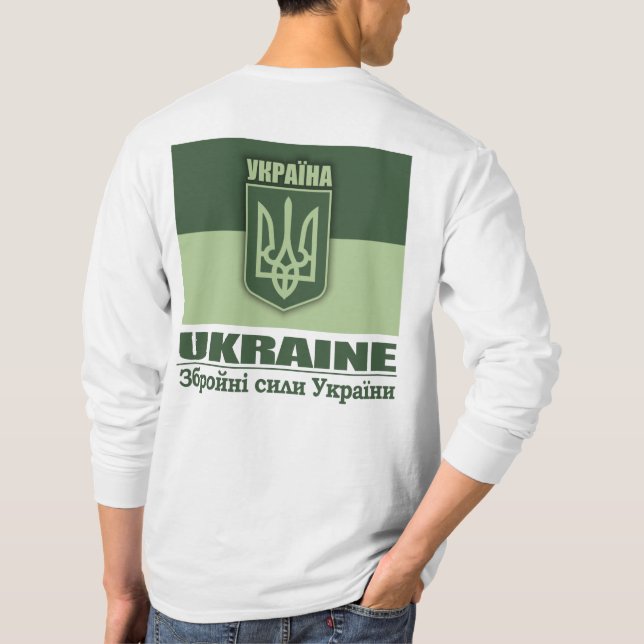 Camiseta Ucrania (Fuerzas Armadas) (Reverso)