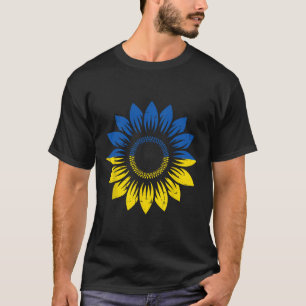 Camiseta Ucrania Girasol Amarillo Azul Orgullo Ucraniano Ho