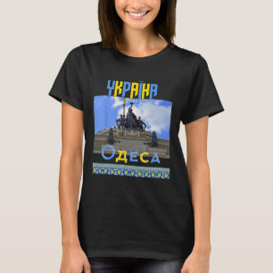 Camiseta Ucrania Odesa Odessa Estación de tren Slava