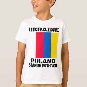 Camiseta Ucrania Polonia Está Contigo Apoyo Polaco