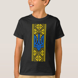 Camiseta Ucrania Tridente Vyshyvanka Traje Presidente Zelen