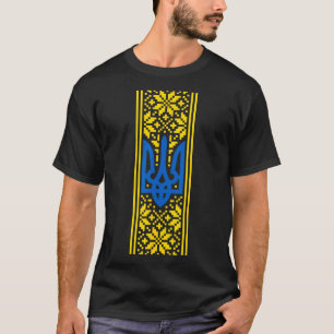 Camiseta Ucrania Tridente Vyshyvanka Traje Presidente Zelen