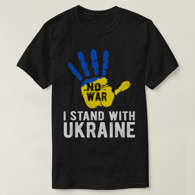 Camiseta Ucraniano, apoyo a Ucrania (Diseño del anverso)