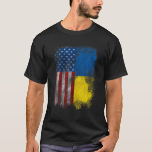 Camiseta UCRANIANO ARRASTRA Ucrania Orgullo de Bandera Nort