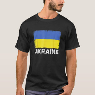 Camiseta Ucranianos vintan bandera de Ucrania