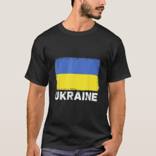 Camiseta Ucranianos vintan bandera de Ucrania