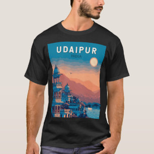 Camiseta Udaipur India Ilustracion Viaje al arte