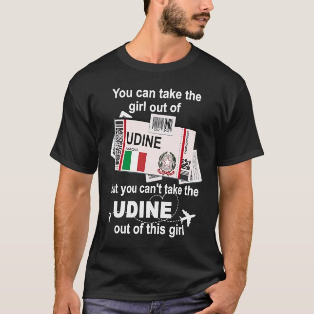 Camiseta Udine Boarding Pass Udine Chica Udine (Anverso)