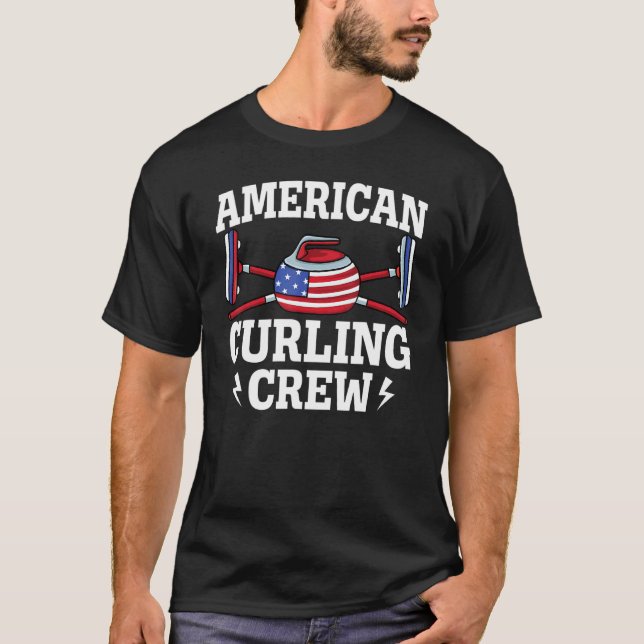 Camiseta Ue Curler Broom Wince Deporte Deportivo Norteameri (Anverso)