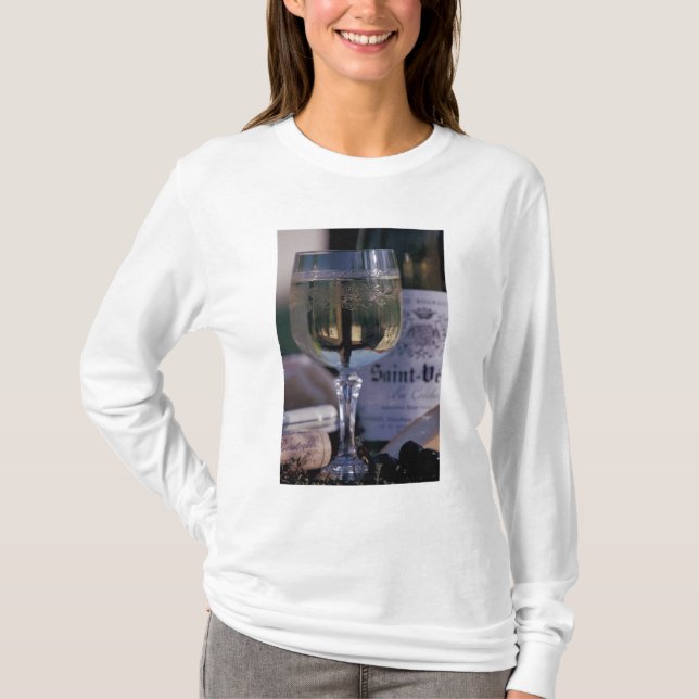 Camiseta UE, Francia, Chablis, Vino local (Anverso)