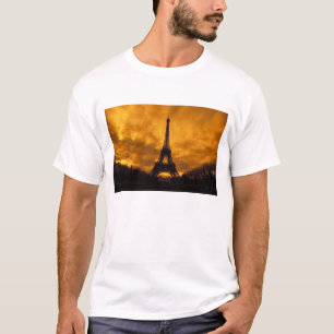 Camiseta UE, Francia, París.  Torre Eiffel.