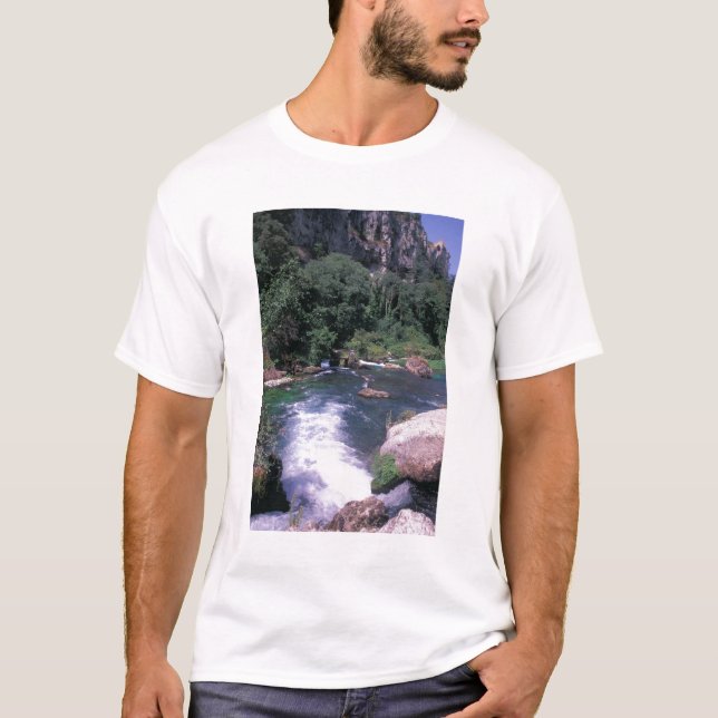 Camiseta UE, Francia, Provenza, Frontaine de Vaucluse (Anverso)