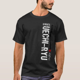 Camiseta Uechi Ryu Karate Do Martial Arts Japan Belt Retro