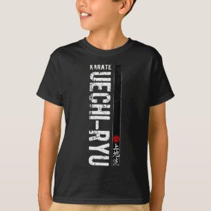 Camiseta Uechi Ryu Karate Do Martial Arts Japan Belt Retro
