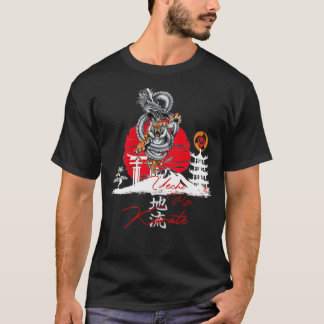 Camiseta Uechi Ryu Okinawa Karate Dragon y el espíritu del