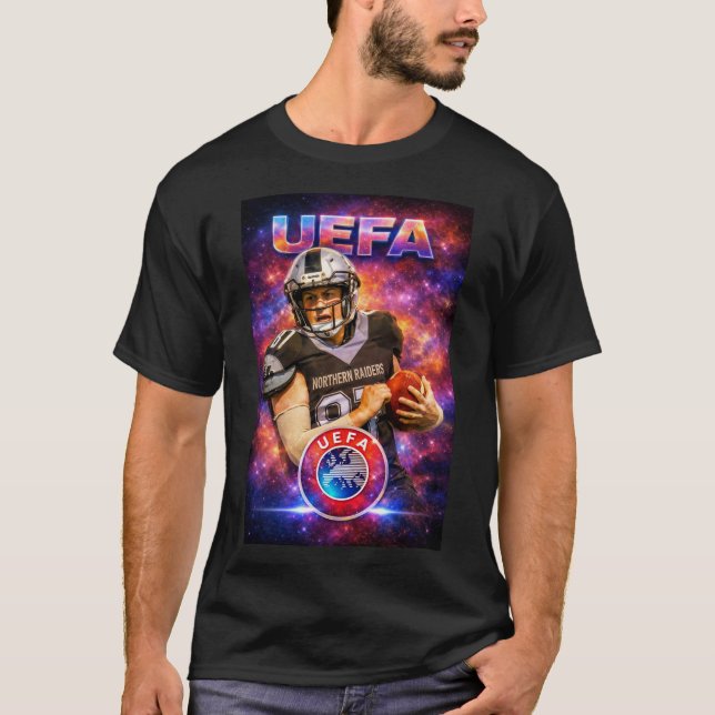 Camiseta UEFA Cósmica (Anverso)