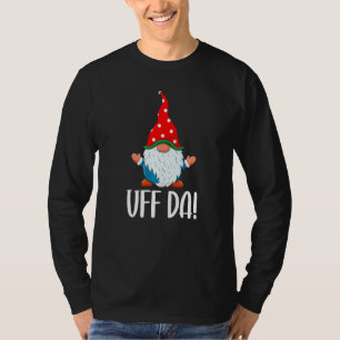 Camiseta Uff Da Lindo Gnome Sueco Navidad Familia Ropa a Ju
