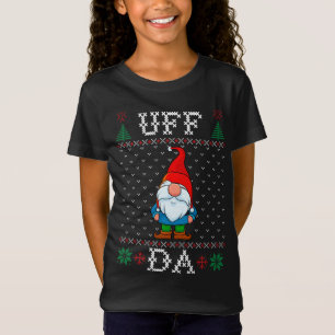 Camiseta Uff Da, Tomte Gnome Sueco, God Jul, Ugly Christm