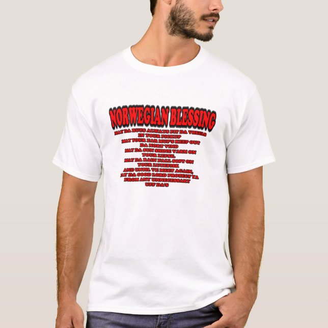 CAMISETA UFF DE BENDICIÓN NORUEGO DA (Anverso)