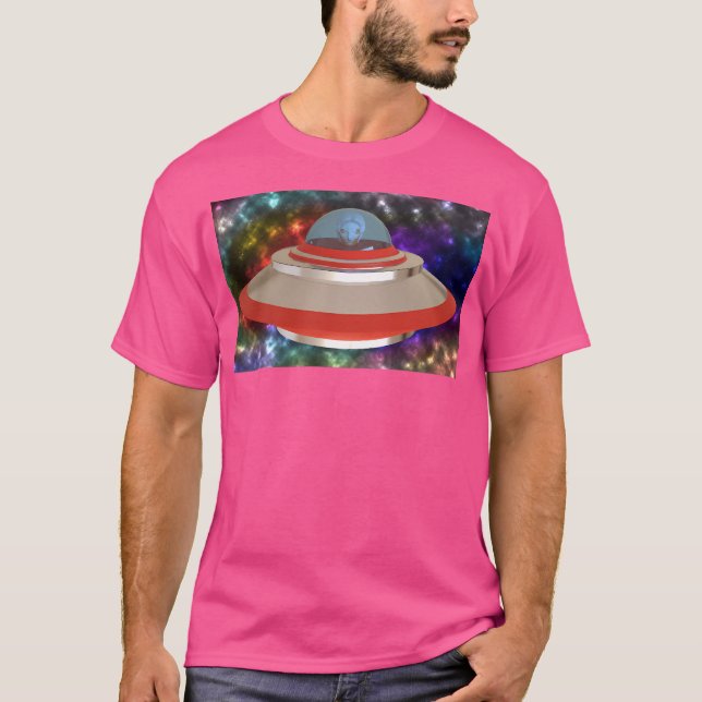Camiseta Ufo 3D (Anverso)