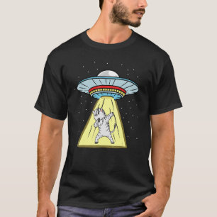 Camiseta Ufo Abducción Dabbing Zebra African