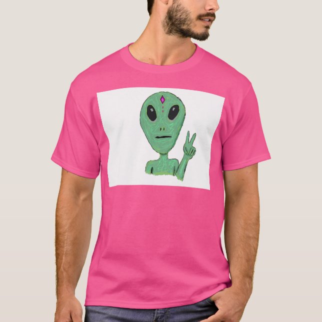 Camiseta Ufo Alien (Anverso)