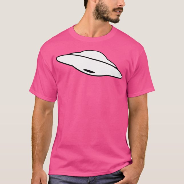 Camiseta Ufo Alien Flying Saucer (Anverso)