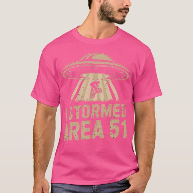 Camiseta Ufo - Asalto El Área 51 (Anverso)