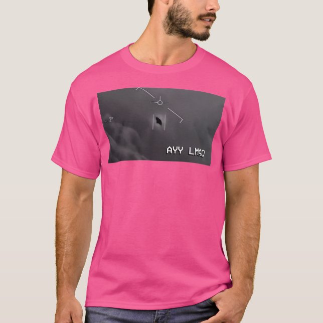 Camiseta Ufo Ayy Lmao (Anverso)
