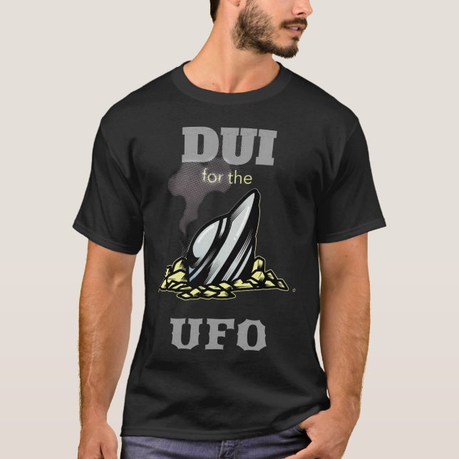 Camiseta Ufo Con Un Dui (Anverso)