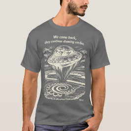 CAMISETA UFO CROP CIRCLES