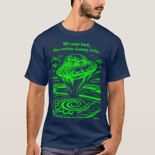CAMISETA UFO CROP CIRCLES 