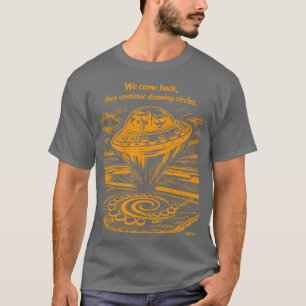CAMISETA UFO CROP CIRCLES
