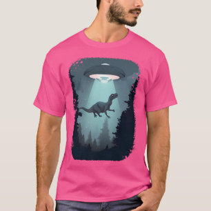 Camiseta Ufo de dinosaurio espacial