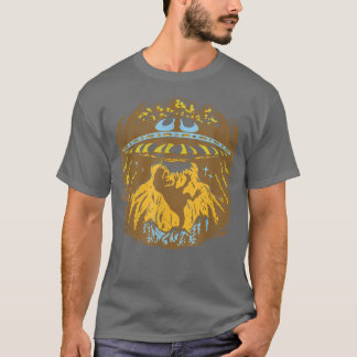 Camiseta Ufo de secuestro de dinosaurios alienígenas