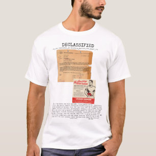 Camiseta UFO - Declassified 65_HS1-834228961_62-HQ-83894_S4