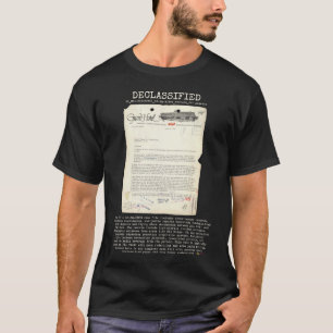 Camiseta UFO - Declassified 65_HS1-834228961_62-HQ-83894_S7