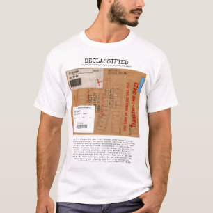 Camiseta UFO - Declassified 65_HS1-834228961_62-HQ-83894_S8