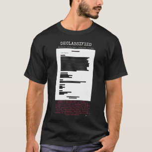 Camiseta UFO - Declassified DOW-UAP-D003, Mission Report,
