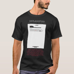 Camiseta UFO - Declassified DOW-UAP-D007, Mission Report,a