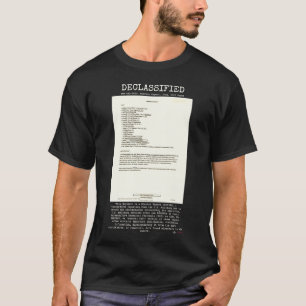 Camiseta UFO - Declassified DOW-UAP-D020, Iraq, 2023