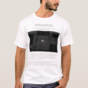 Camiseta UFO - Declassified  DOW-UAP-PR051, "Syrian UAP..